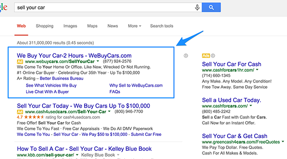 adwords-sell-your-car